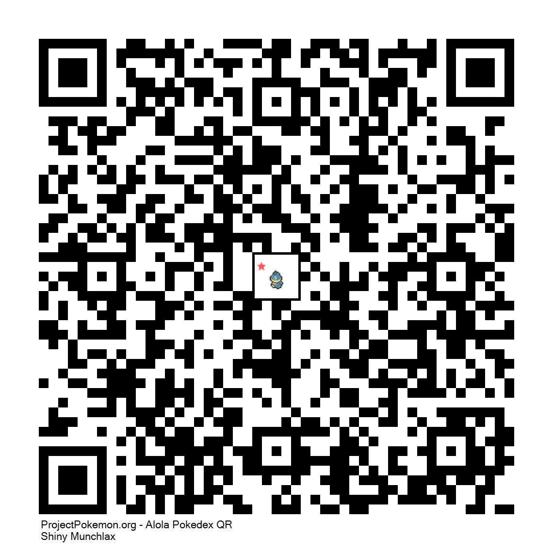 Cdigo QR de Munchlax variocolor